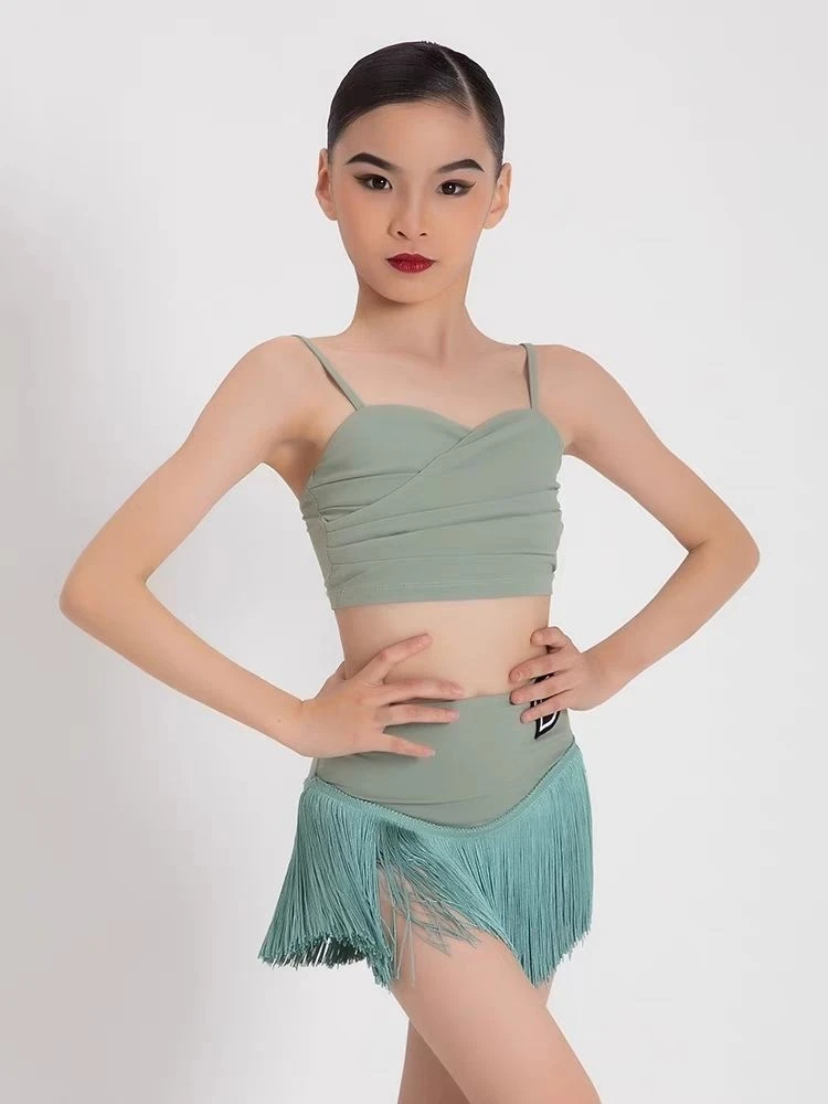customized women's adult and girls' Latin practice clothes sleeveless camisole top tassel skirt performance costume tassel dress
customized women's adult and girls' Latin practice clothes sleeveless camisole top tassel skirt performance costume tassel dress