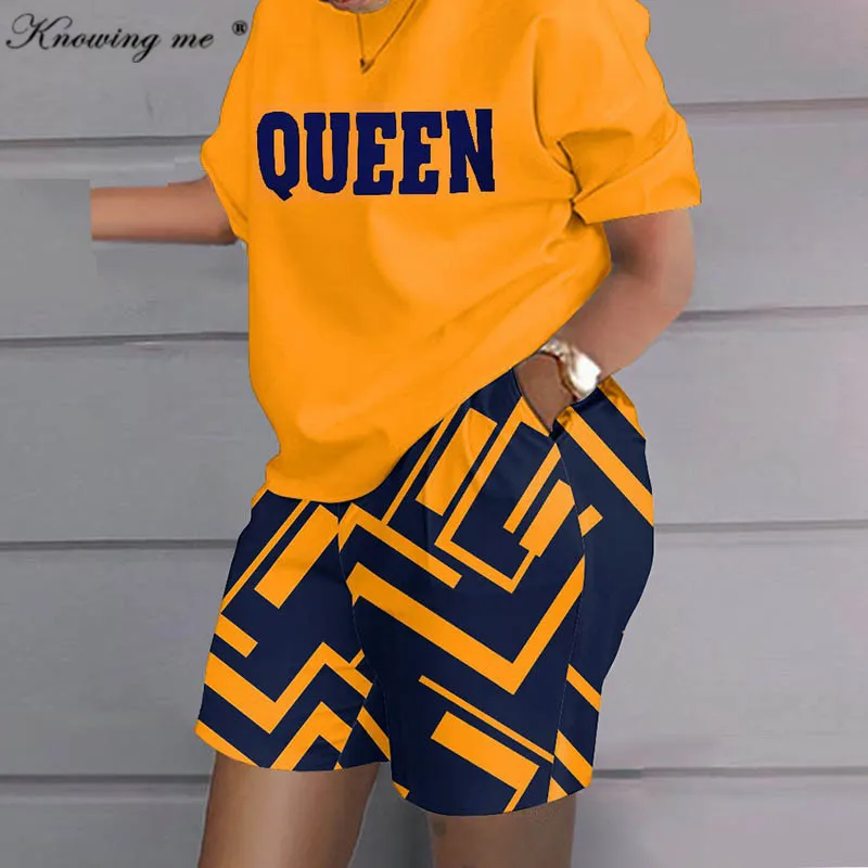 Summer Two Pieces set women Casual Print Pocket shorts Female Sports short Sleeve Tops+shorts Set Suit Lady O neck Tracksuits
Summer Two Pieces set women Casual Print Pocket shorts Female Sports short Sleeve Tops+shorts Set Suit Lady O neck Tracksuits