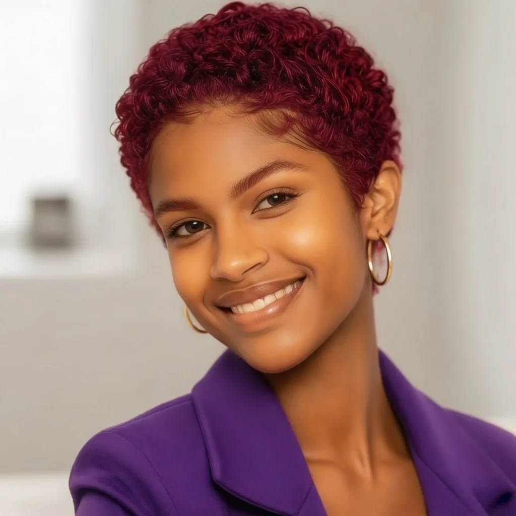 Парик из натуральных волос с стрижкой пикси, 6-дюймовый кудрявый вьющийся парик, короткий многослойный парик для женщин, парики машинного производства
Парик из натуральных волос с стрижкой пикси, 6-дюймовый кудрявый вьющийся парик, короткий многослойный парик для женщин, парики машинного производства