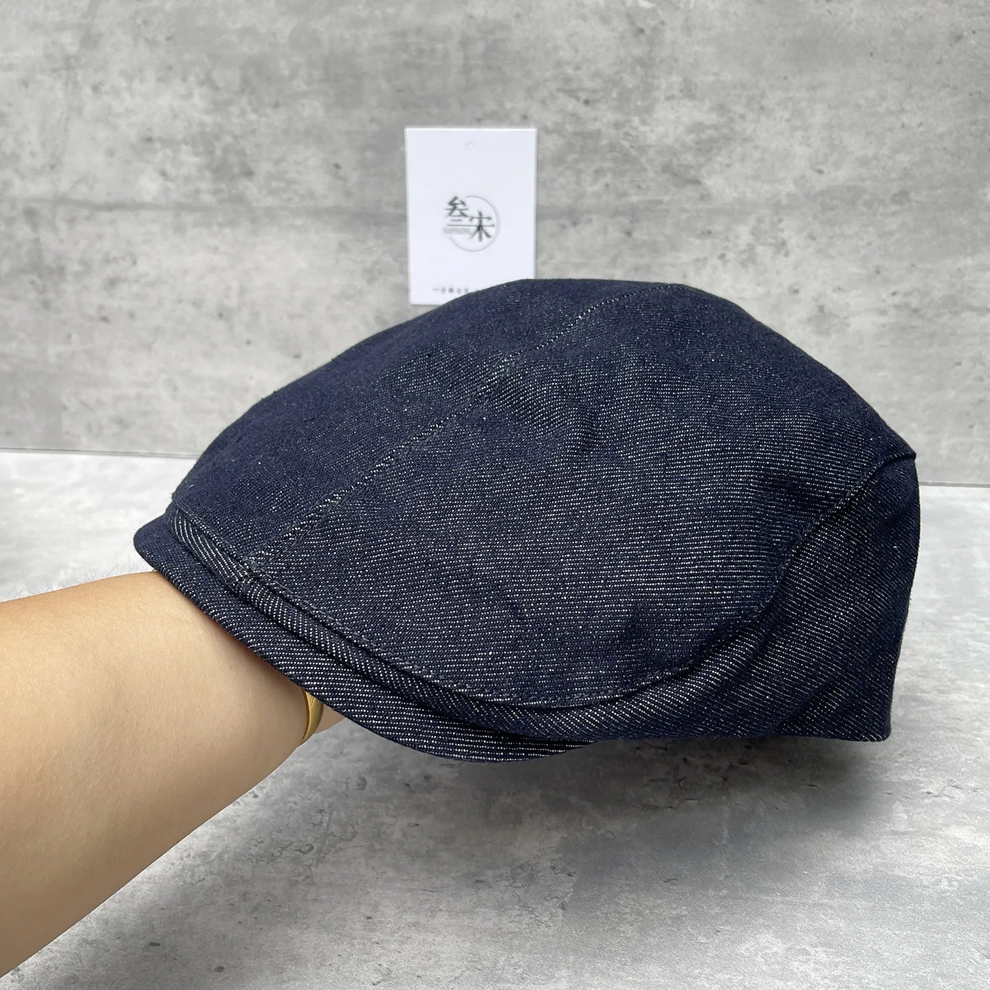 American Vintage Navy Blue Denim Flat Cap for Men Women, Newsboy & Beret Painter Hat Unisex New Style
American Vintage Navy Blue Denim Flat Cap for Men Women, Newsboy & Beret Painter Hat Unisex New Style