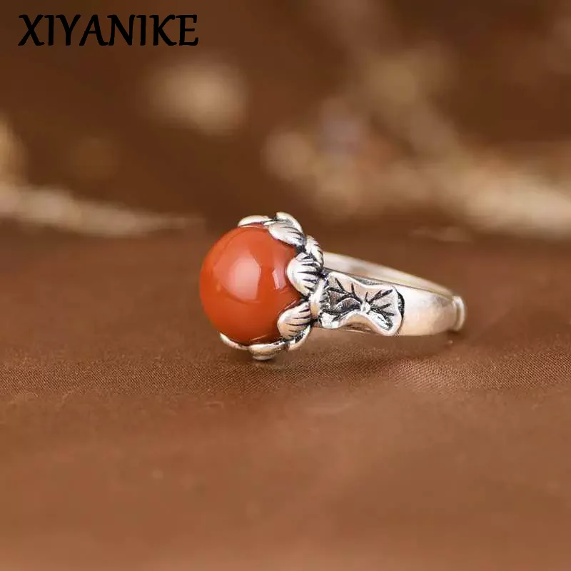 XIYANIKE Ethnic Style Thai Silver Lotus Adjustable Rings For Men Women Fashion New Jewelry Couple Gift Party Birthday anillos
XIYANIKE Ethnic Style Thai Silver Lotus Adjustable Rings For Men Women Fashion New Jewelry Couple Gift Party Birthday anillos