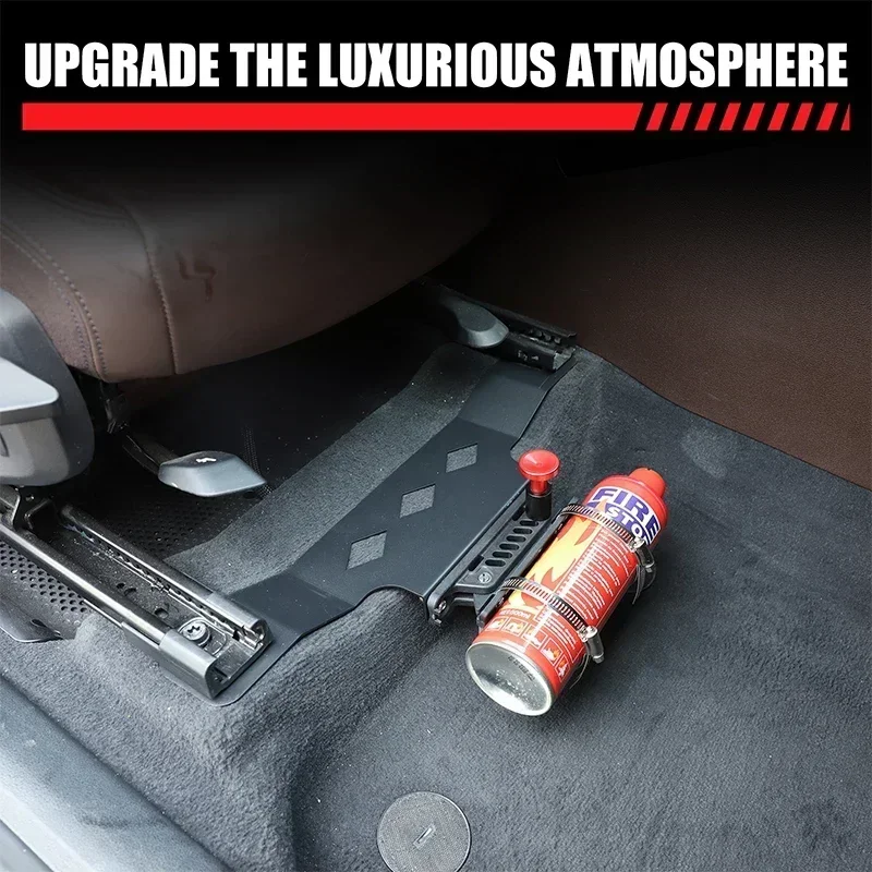 1Pcs Aluminum alloy black For BMW X1 iX1 U11 2023+Car passenger seat extinguisher bracket car interior modification accessories
1Pcs Aluminum alloy black For BMW X1 iX1 U11 2023+Car passenger seat extinguisher bracket car interior modification accessories