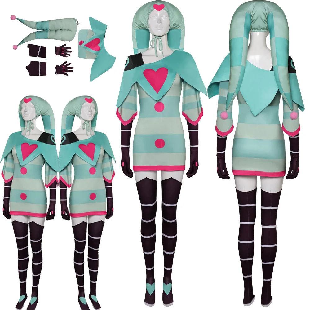 Fizzarolli Hat Cosplay Pajamas Dress Headwear Anime Costume Gloves for Adult Outfit Halloween Carnival Party Disguise Suit
Fizzarolli Hat Cosplay Pajamas Dress Headwear Anime Costume Gloves for Adult Outfit Halloween Carnival Party Disguise Suit