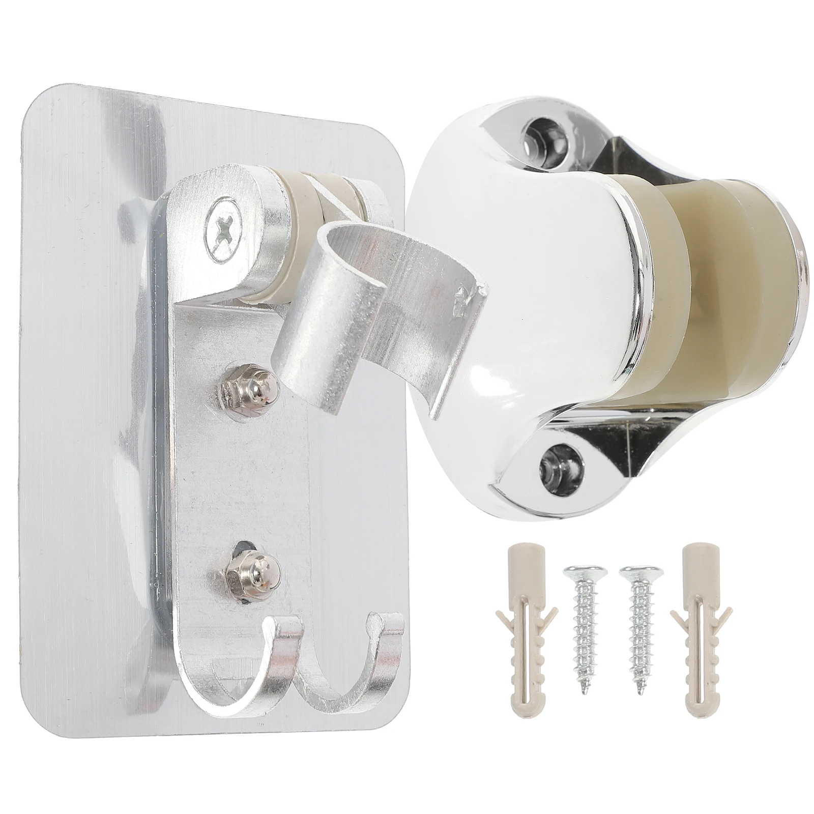 2 Pcs Shower Base Holder Wall Mount Bracket Adhesive Compatible Standard Showerheads ABS Durable Bathroom Accessories
2 Pcs Shower Base Holder Wall Mount Bracket Adhesive Compatible Standard Showerheads ABS Durable Bathroom Accessories