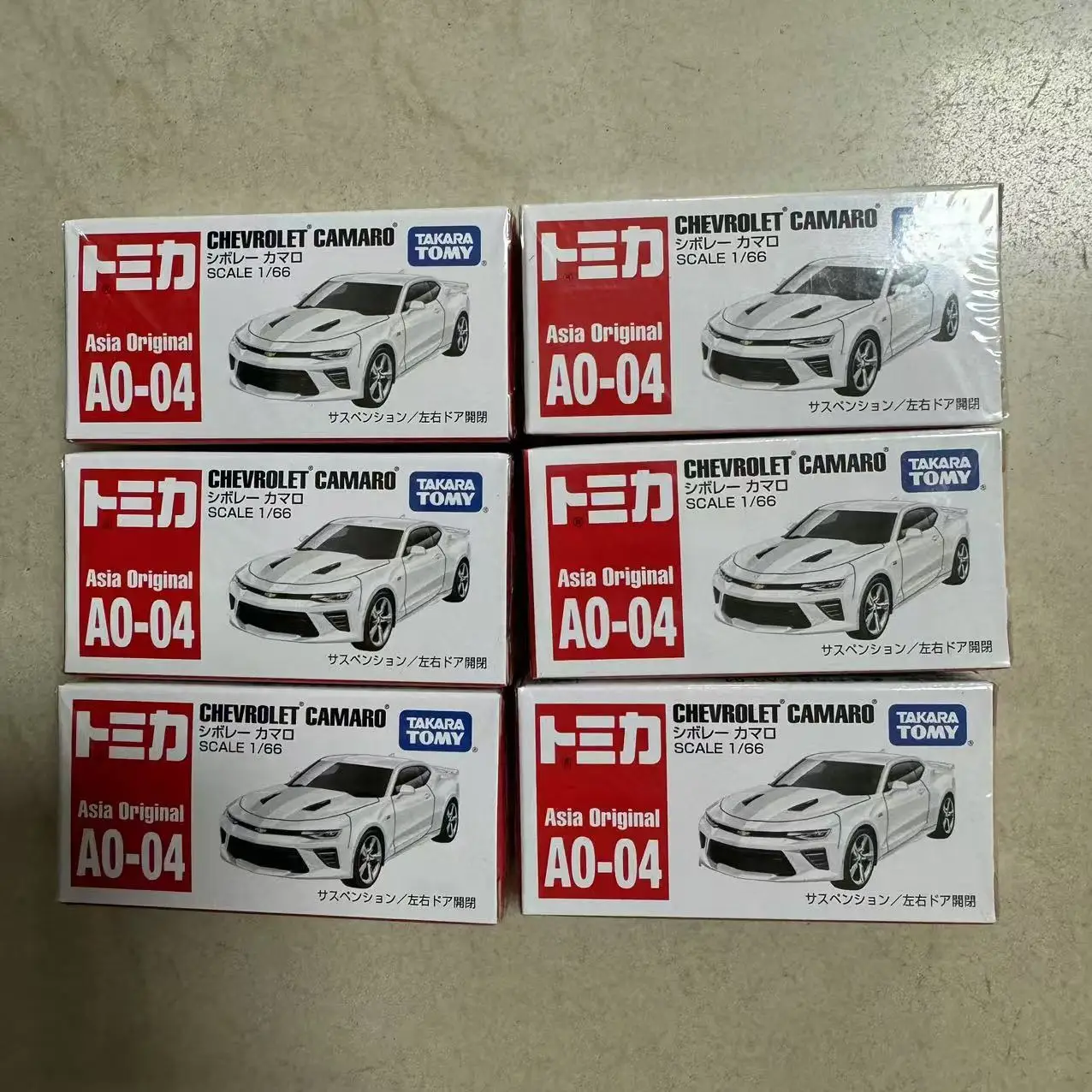 Takara Tomy Tomica AO-04 Chevrolet Camaro Asia Ver, автомобиль из сплава, литой под давлением металлический режим, коллекция дисплеев, игрушка для мальчика, подарок
Takara Tomy Tomica AO-04 Chevrolet Camaro Asia Ver, автомобиль из сплава, литой под давлением металлический режим, коллекция дисплеев, игрушка для мальчика, подарок