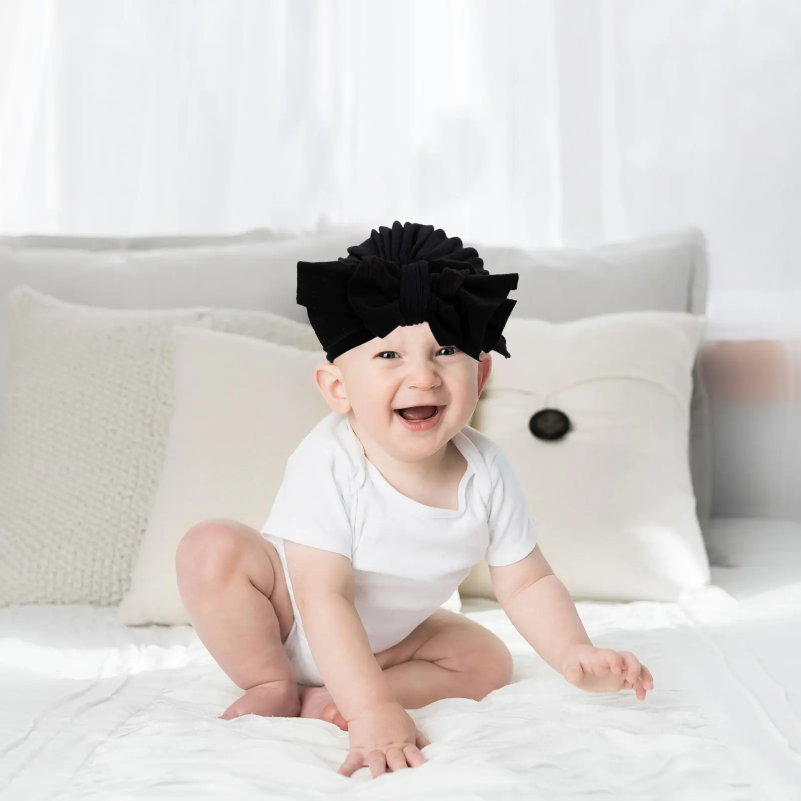 2Pcs Cotton Baby Beanie Turban Hats Soft Head Wraps Perfect for Christmas and New Year
2Pcs Cotton Baby Beanie Turban Hats Soft Head Wraps Perfect for Christmas and New Year