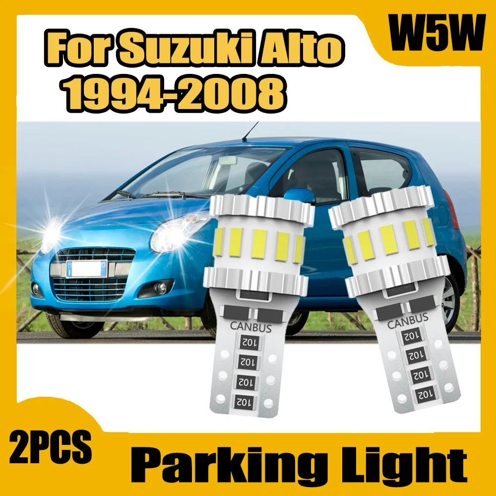 2PCS 6W W5W T10 LED Car Parking Light Bulbs 3400LM High Power Canbus No error Small Lights 12V 24V For Suzuki Alto 1994-2008
2PCS 6W W5W T10 LED Car Parking Light Bulbs 3400LM High Power Canbus No error Small Lights 12V 24V For Suzuki Alto 1994-2008
