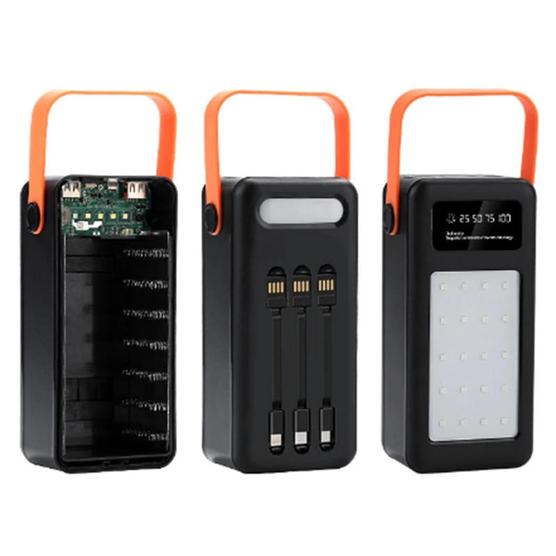 Dual USB 21x18650 Fast Charger Case DIY Power Bank Case Phone Charging QC3.0 PD Case 18650 Battery Holder Charging CaseA
Dual USB 21x18650 Fast Charger Case DIY Power Bank Case Phone Charging QC3.0 PD Case 18650 Battery Holder Charging CaseA