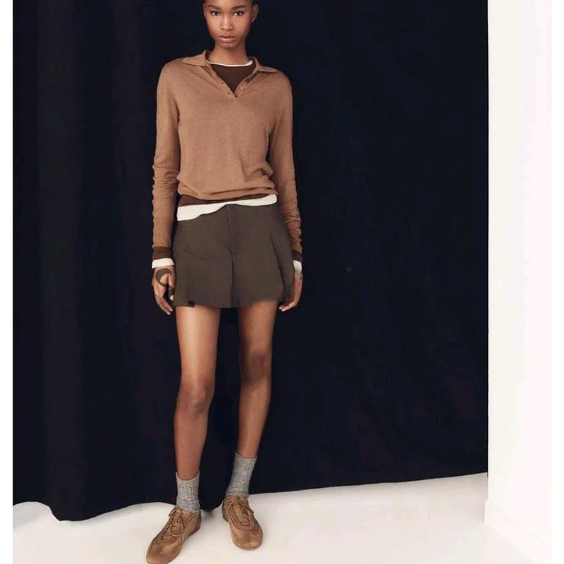 High Waist A-Line Skirt Casual Comfortable Women's New Season Faion Commute Sle Polyester Fiber 00% Spring 2025
High Waist A-Line Skirt Casual Comfortable Women's New Season Faion Commute Sle Polyester Fiber 00% Spring 2025
