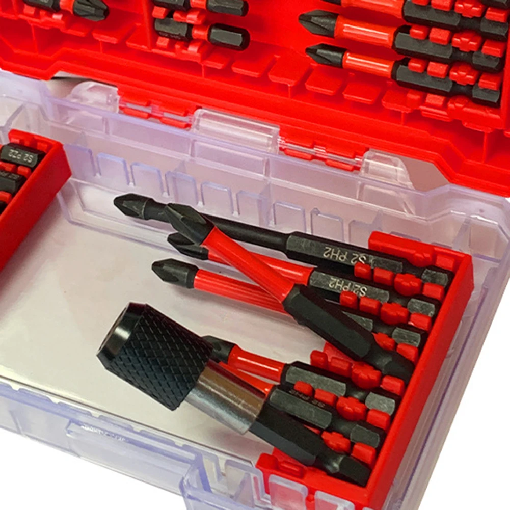 Screwdriver Set Magnetic Bit Set Hex Shank Adapter With Screwdriver Bits For Electric Tools Combination Hexagonal Handle Rod