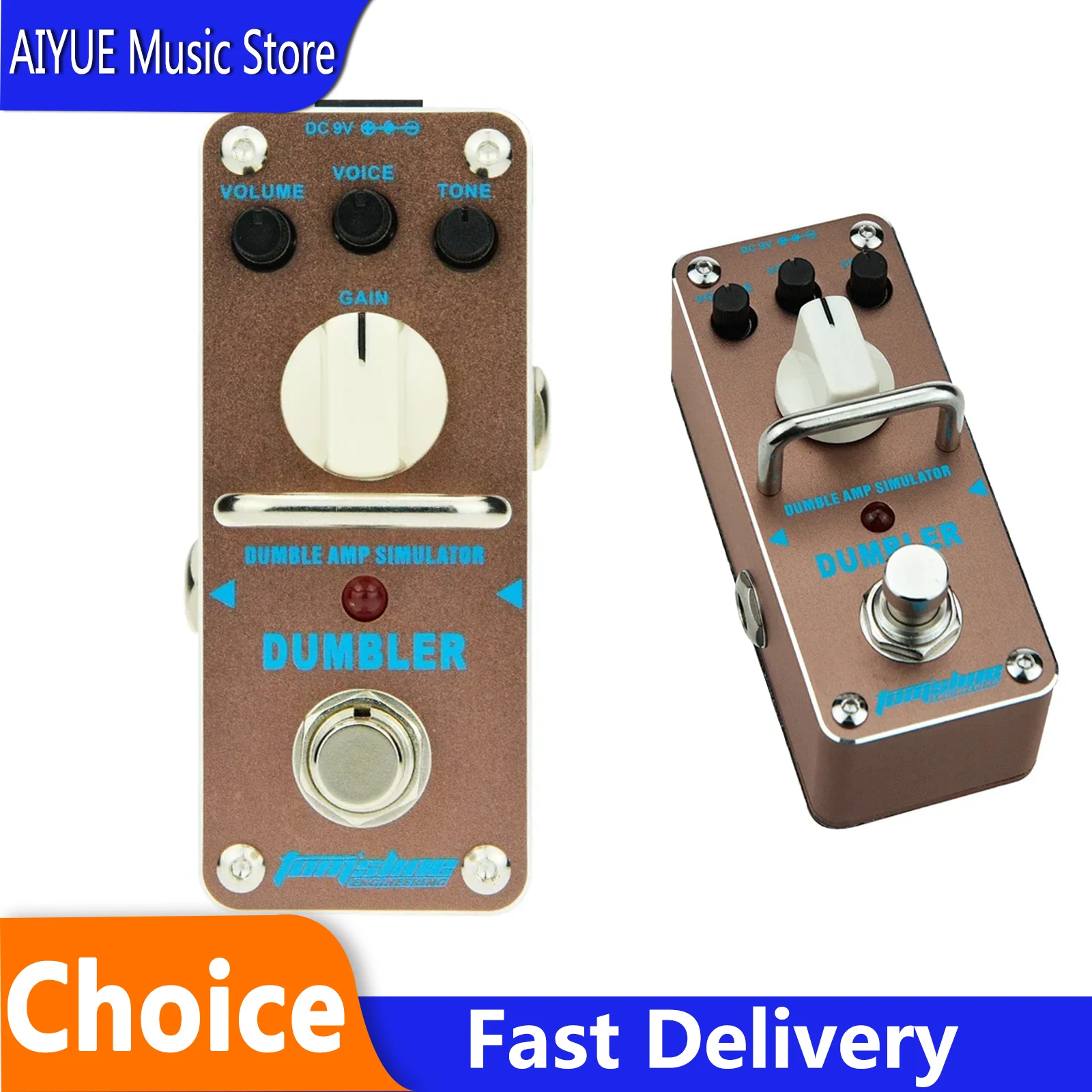 AROMA Dumbler Electric Guitar Effect Pedal Amp Simulator Effect True Bypass Pedal ADR-3 Electric Guitar Accessories and Parts
AROMA Dumbler Electric Guitar Effect Pedal Amp Simulator Effect True Bypass Pedal ADR-3 Electric Guitar Accessories and Parts
