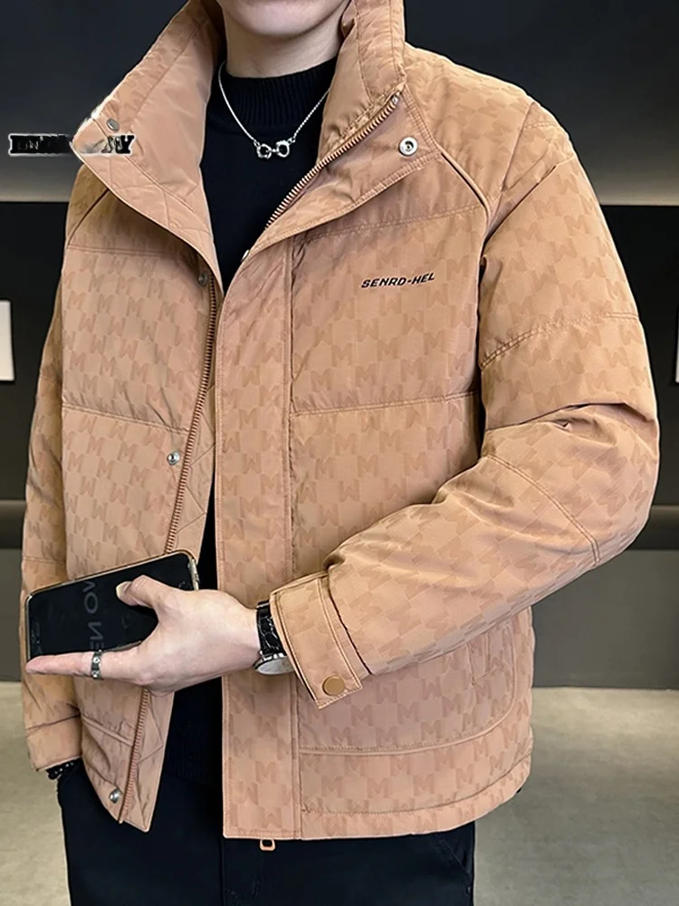 Мужская легкая пуховая куртка Du Feather: теплая, морозостойкая, повседневная, утолщенная, белая, для зимы
Мужская легкая пуховая куртка Du Feather: теплая, морозостойкая, повседневная, утолщенная, белая, для зимы