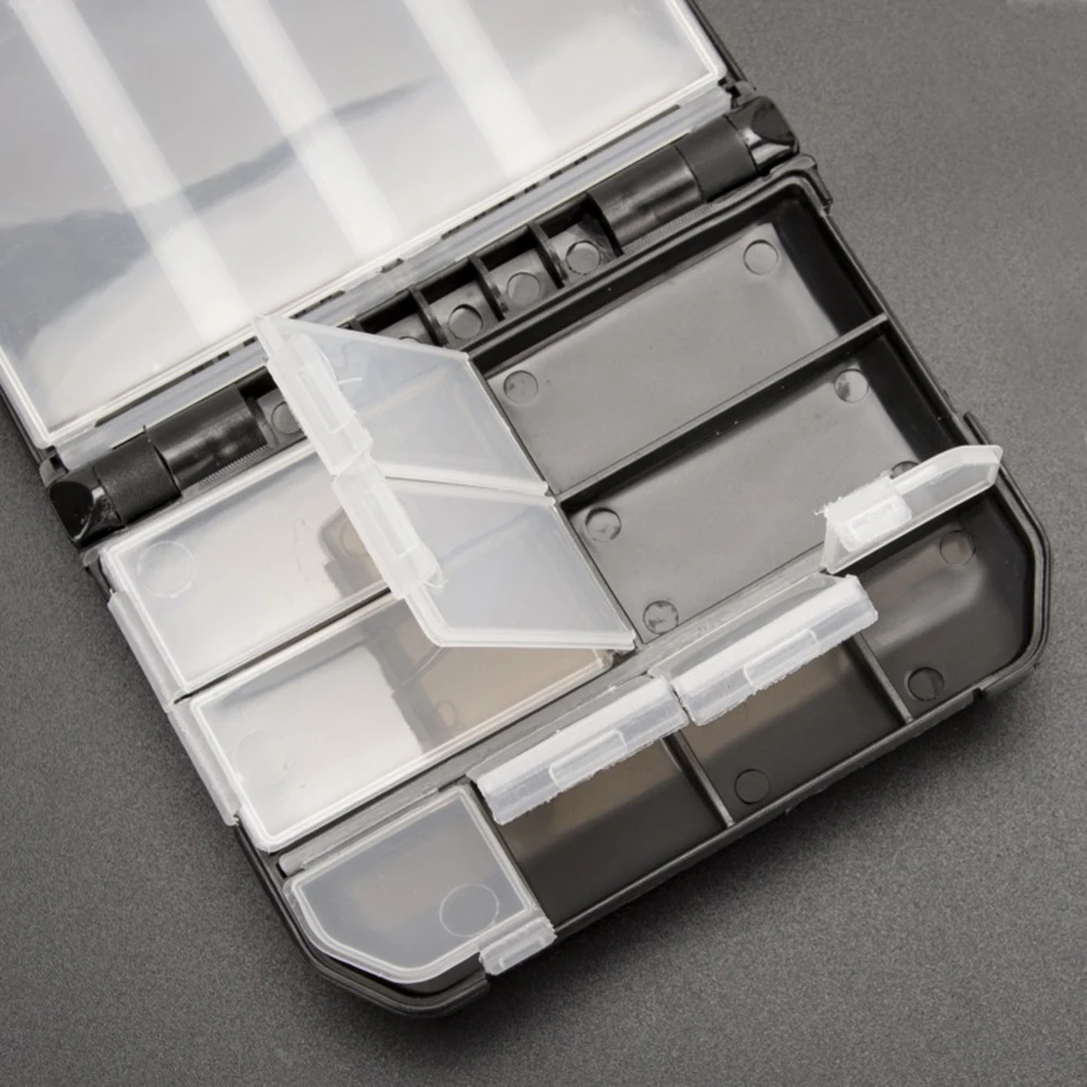 Practical Fishing Tackle Box with Semi Automatic Opening and Closing Black/White 12*98*35cm(Big)/97*63*25cm(Small)
Practical Fishing Tackle Box with Semi Automatic Opening and Closing Black/White 12*98*35cm(Big)/97*63*25cm(Small)