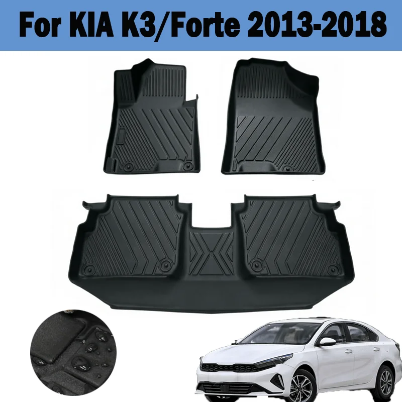 For KIA K3/Forte 2013-2018 Floor Mats Left Hand Drive Car Floor Mats |Cargo Liner Mat Trunk Mat |Car Interior Accessories
For KIA K3/Forte 2013-2018 Floor Mats Left Hand Drive Car Floor Mats |Cargo Liner Mat Trunk Mat |Car Interior Accessories