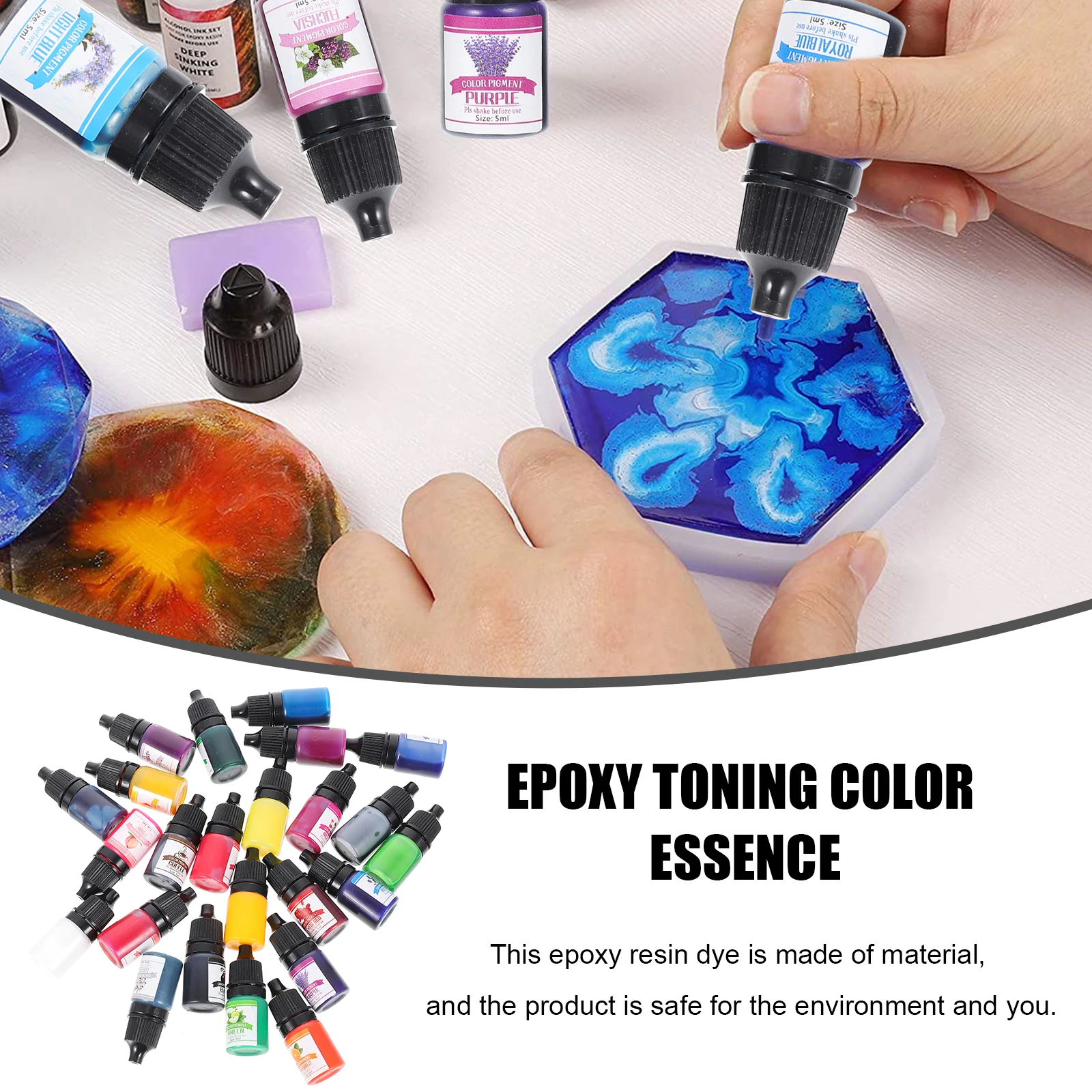 Oily Essence Dye Colorful Liquid Resin Crafts DIY Pigment Epoxy Material Safe Environmental Mini Travel Size Wax
Oily Essence Dye Colorful Liquid Resin Crafts DIY Pigment Epoxy Material Safe Environmental Mini Travel Size Wax