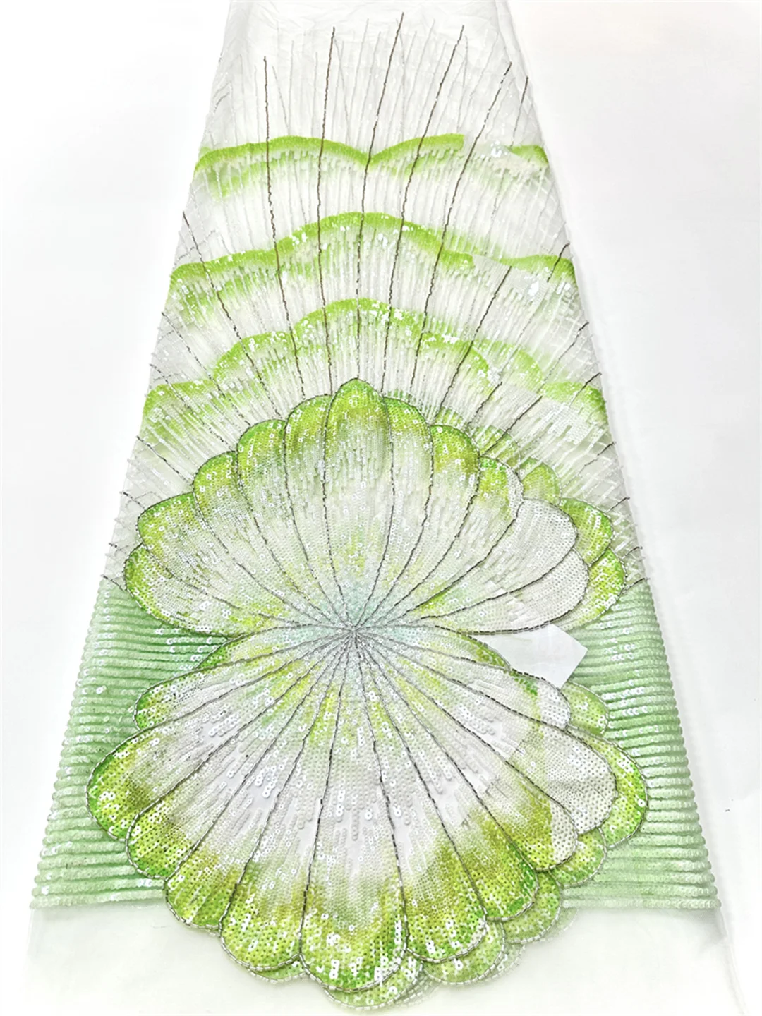 African Beaded Tulle Lace Fabric 2026 High Quality Lace French Nigerian Sequins Embroidered Lace for Party Dress Sewing 5 Yards
African Beaded Tulle Lace Fabric 2026 High Quality Lace French Nigerian Sequins Embroidered Lace for Party Dress Sewing 5 Yards