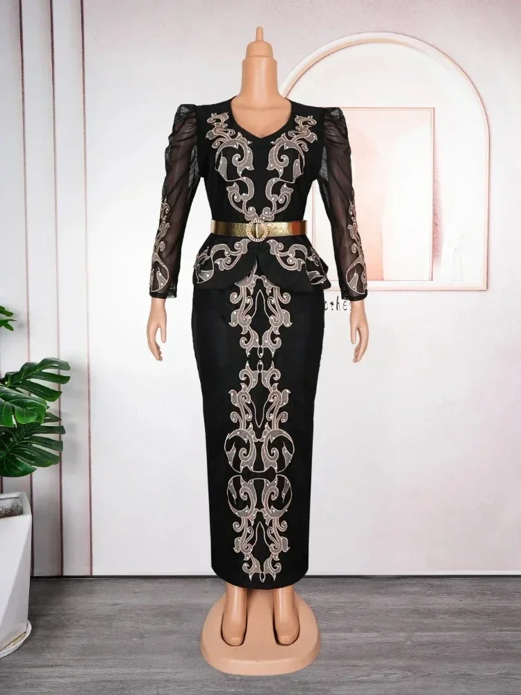 NewElegant African Dresses for Women 2025 Africa Clothing Plus Size Evening Wedding Party Long Dress Dashiki Ankara Outfits Robe
NewElegant African Dresses for Women 2025 Africa Clothing Plus Size Evening Wedding Party Long Dress Dashiki Ankara Outfits Robe