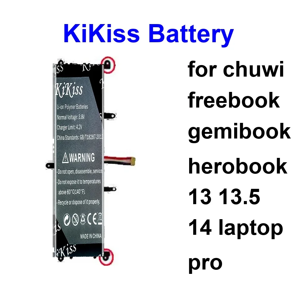 5059B4-2S1P(CWI557)(10PIN 8LINES) Аккумулятор для ноутбуков Chuwi Freebook, Gemibook, Herobook 13, 13.5, 14 Pro
5059B4-2S1P(CWI557)(10PIN 8LINES) Аккумулятор для ноутбуков Chuwi Freebook, Gemibook, Herobook 13, 13.5, 14 Pro