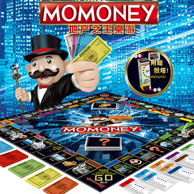 Party Game Monopoly Chess Deluxe Edition Toy Super Large Children's World Tour Classic Adult Board Game Real Estate King Puzzle
Party Game Monopoly Chess Deluxe Edition Toy Super Large Children's World Tour Classic Adult Board Game Real Estate King Puzzle
