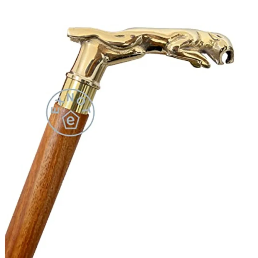 King Style Walking Canes Solid Jaguar Brass Head Fancy Cane for Women and Men Vintage Antique Walking Cane Wooden Walking Stick
King Style Walking Canes Solid Jaguar Brass Head Fancy Cane for Women and Men Vintage Antique Walking Cane Wooden Walking Stick