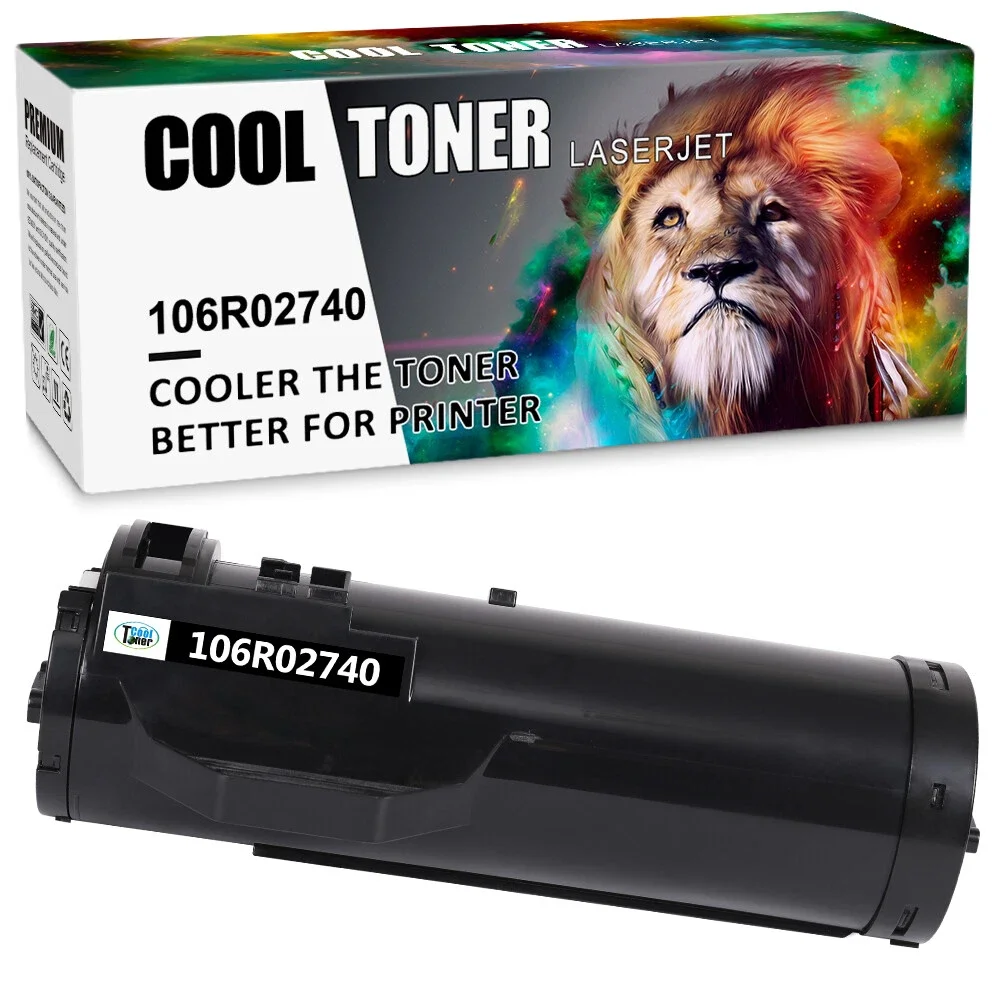 Черный тонер-картридж высокой емкости 106R02740, совместимый с Xerox WorkCentre 3655
Черный тонер-картридж высокой емкости 106R02740, совместимый с Xerox WorkCentre 3655