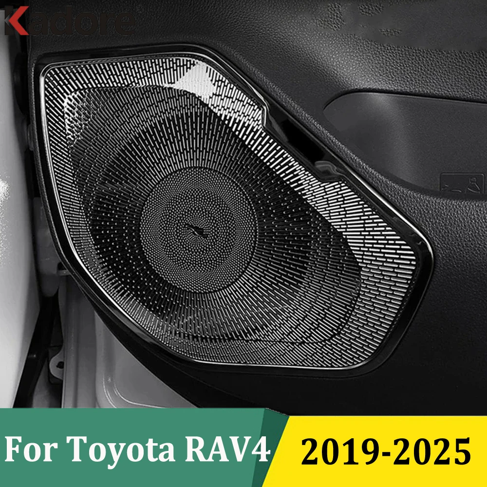 For Toyota RAV4 RAV 4 2019 2020 2021 2022 2023 2024 2025 Stainless Steel Side Door Audio Speaker Cover Trim Car Accessoeries
For Toyota RAV4 RAV 4 2019 2020 2021 2022 2023 2024 2025 Stainless Steel Side Door Audio Speaker Cover Trim Car Accessoeries