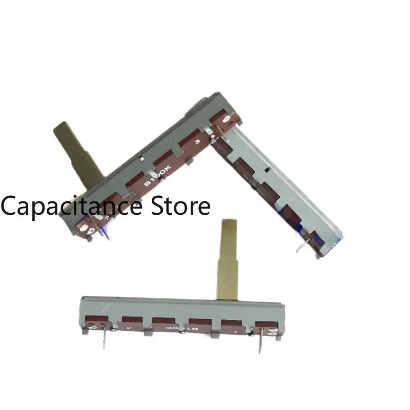 5PCS Province 4.5 cm sliding potentiometer single B100K mixer fader with a midpoint shaft length of 20MM straight
5PCS Province 4.5 cm sliding potentiometer single B100K mixer fader with a midpoint shaft length of 20MM straight