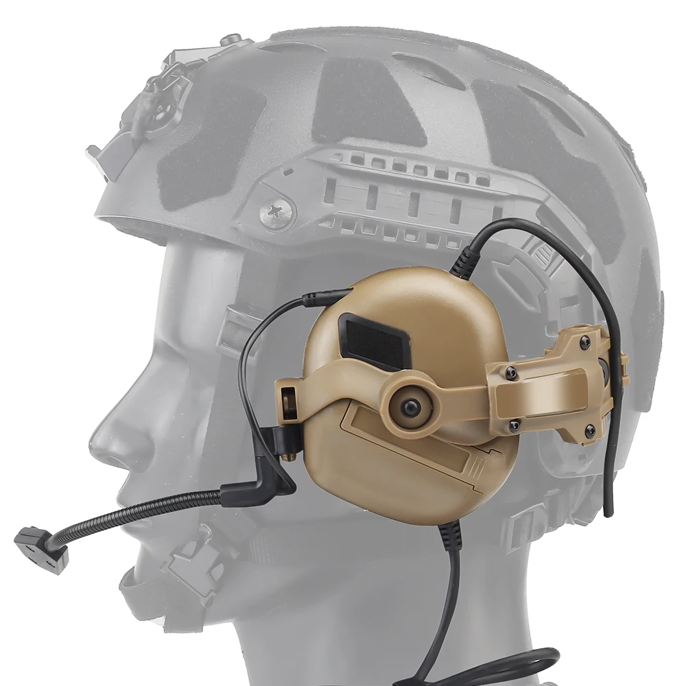 Tactical Shooting Noise Reduction Headset GEN 5 Headset for Helmet Head Mounted 2 in 1 OPS Core ARC and Team Wendy M-LOK
Tactical Shooting Noise Reduction Headset GEN 5 Headset for Helmet Head Mounted 2 in 1 OPS Core ARC and Team Wendy M-LOK