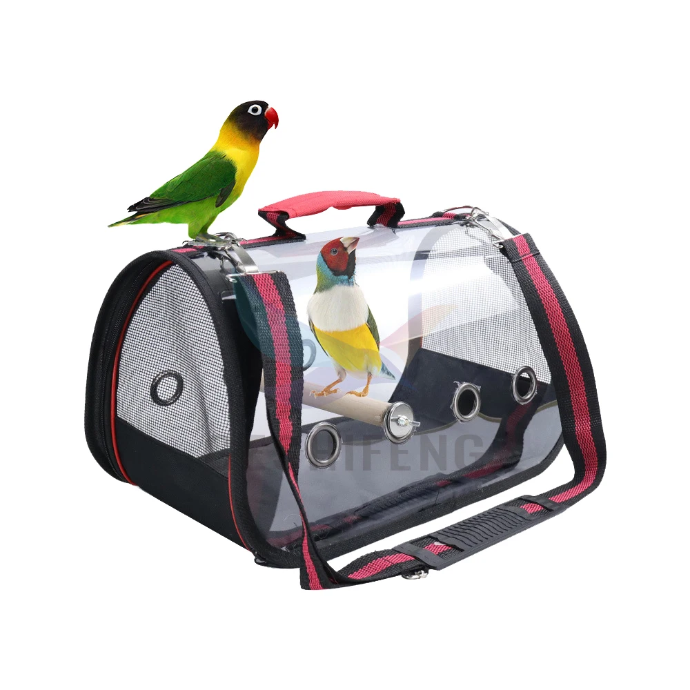 Bird Travel Bag Outdoor Bird Transport Cage Breathable Parrot Backpack With Wooden Shelf Parrot Travel Bag
Bird Travel Bag Outdoor Bird Transport Cage Breathable Parrot Backpack With Wooden Shelf Parrot Travel Bag