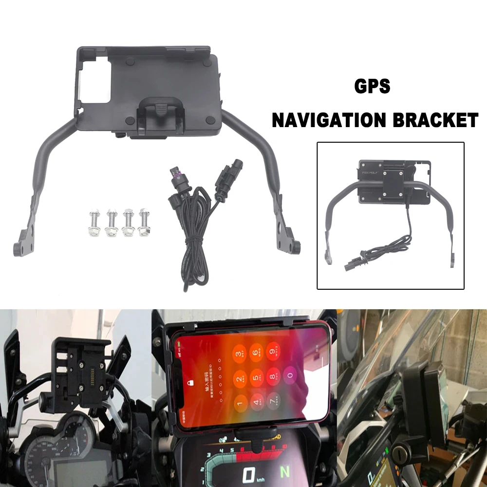 Motorcycle Wireless Charging USB GPS Navigation Mobile Phone Holder Charger For BMW R1200GS R1250GS F700GS F800GS F750GS F850GS
Motorcycle Wireless Charging USB GPS Navigation Mobile Phone Holder Charger For BMW R1200GS R1250GS F700GS F800GS F750GS F850GS