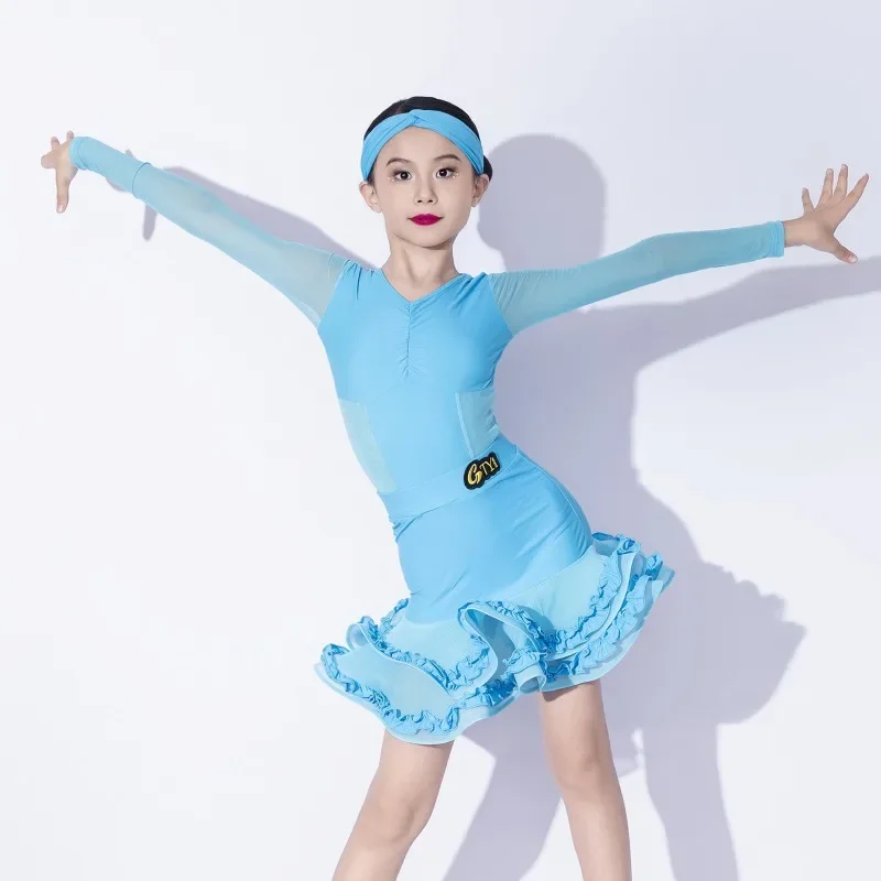 Latin Dance Dress 2024 New Girl's High end Children's Latin Dance Practice Dress Performance Set 라틴댄스복 원피스
Latin Dance Dress 2024 New Girl's High end Children's Latin Dance Practice Dress Performance Set 라틴댄스복 원피스