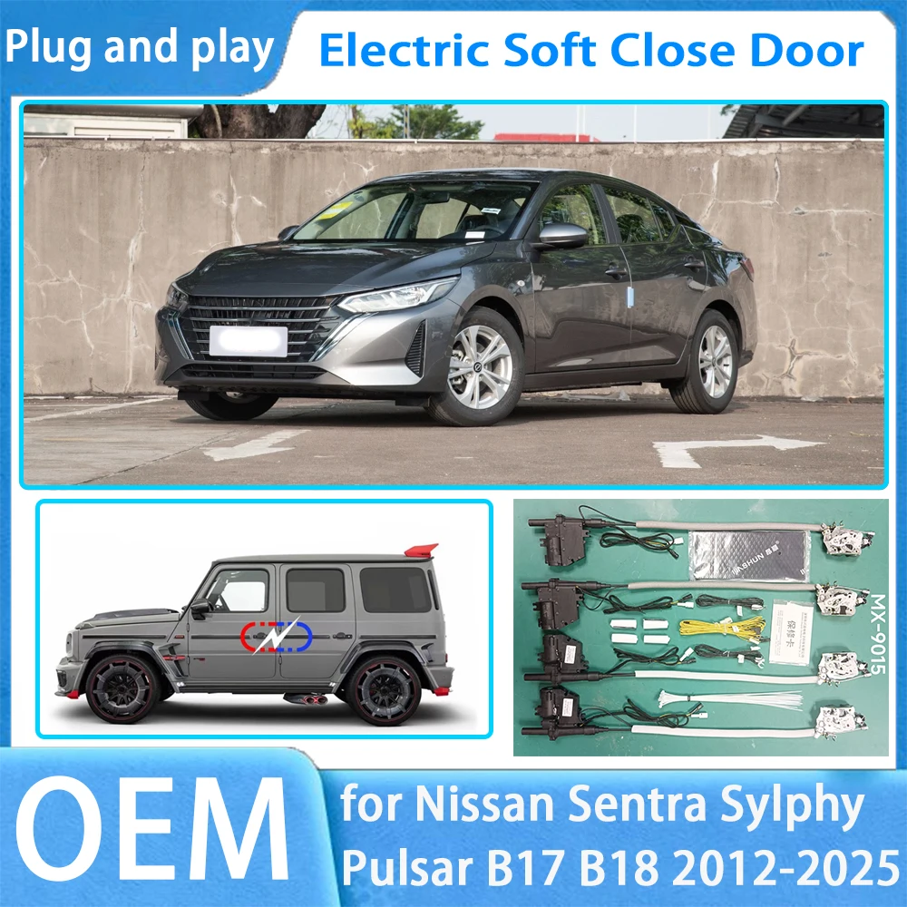 for Nissan Sentra Sylphy Pulsar B17 B18 2012-2025 OEM Car Soft Close Close System Automatic Electric Auto Pull Power Latch Power
for Nissan Sentra Sylphy Pulsar B17 B18 2012-2025 OEM Car Soft Close Close System Automatic Electric Auto Pull Power Latch Power