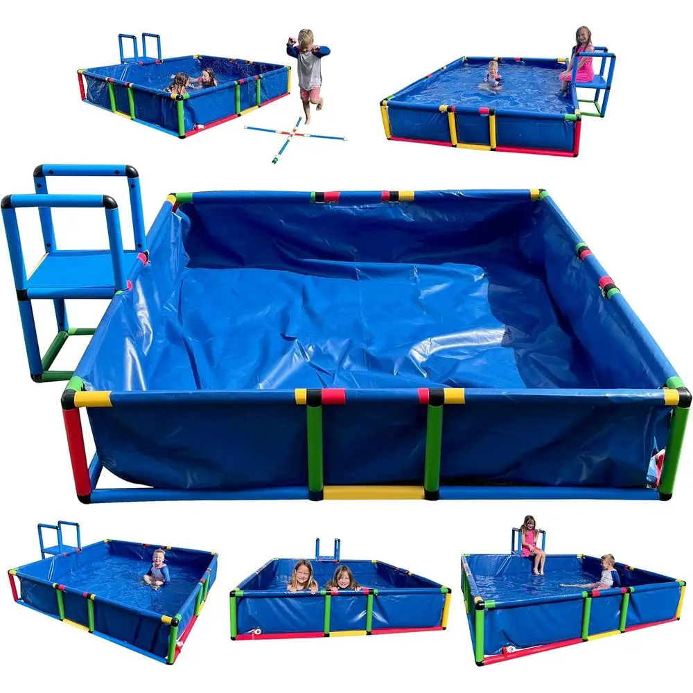 Durable Above Ground Pool for Kids 8-12 with Buildable Play Area and Toddler Swimming Options
Durable Above Ground Pool for Kids 8-12 with Buildable Play Area and Toddler Swimming Options