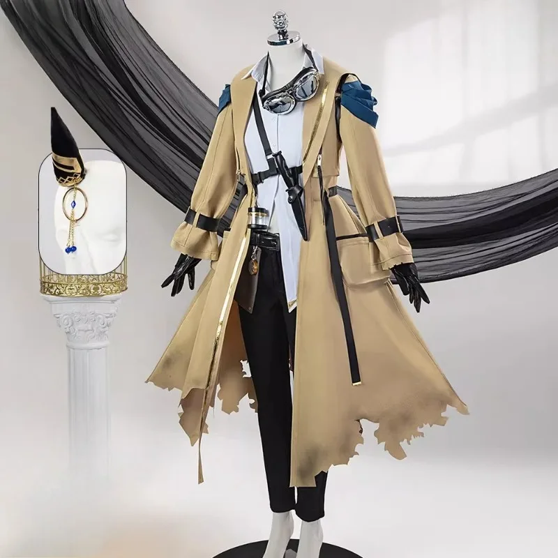 Game Stay Gold Cosplay Costume White Shirt Yellow Trench Coat with Accessories Wig Full Set for Women Theme Party
Game Stay Gold Cosplay Costume White Shirt Yellow Trench Coat with Accessories Wig Full Set for Women Theme Party