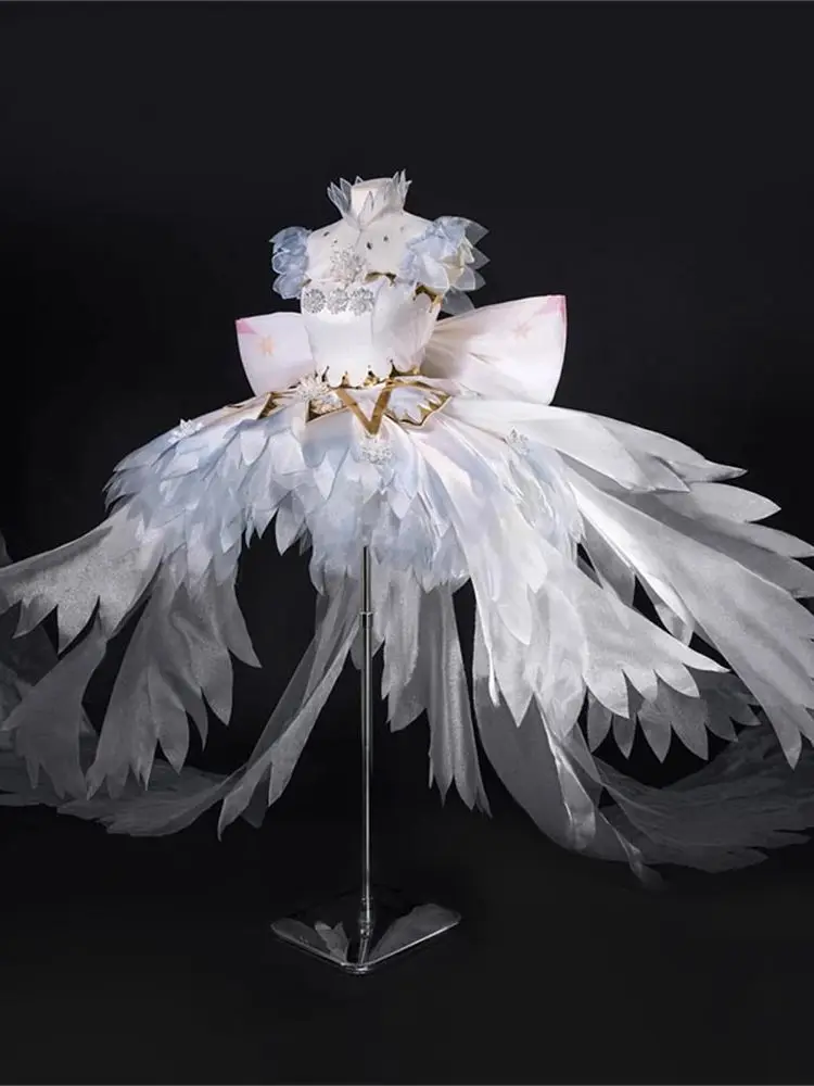 Cos-Mart аниме Cardcaptor Sakura Kinomoto Sakura косплей костюм OP белое боевое платье активная вечеринка одежда для ролевых игр
Cos-Mart аниме Cardcaptor Sakura Kinomoto Sakura косплей костюм OP белое боевое платье активная вечеринка одежда для ролевых игр