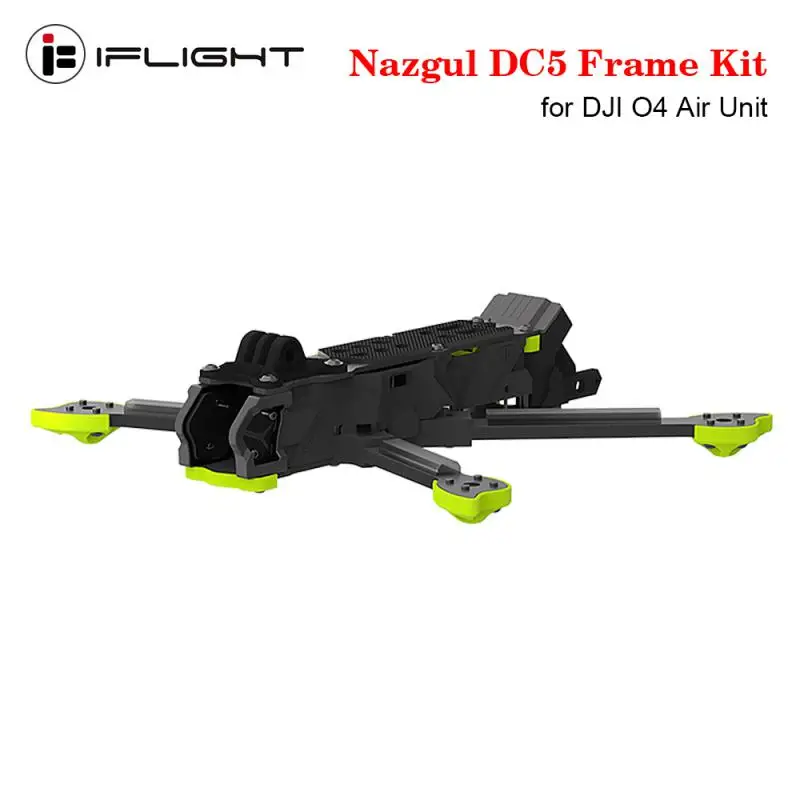 Комплект рамы Iflight Nazgul Dc5 V1.1 O4 5-дюймовая колесная база постоянного тока (deadcat) 240 мм с рычагом 5 мм для воздушного блока Dji O4 Rc Fpv Racing Drone 
Комплект рамы Iflight Nazgul Dc5 V1.1 O4 5-дюймовая колесная база постоянного тока (deadcat) 240 мм с рычагом 5 мм для воздушного блока Dji O4 Rc Fpv Racing Drone