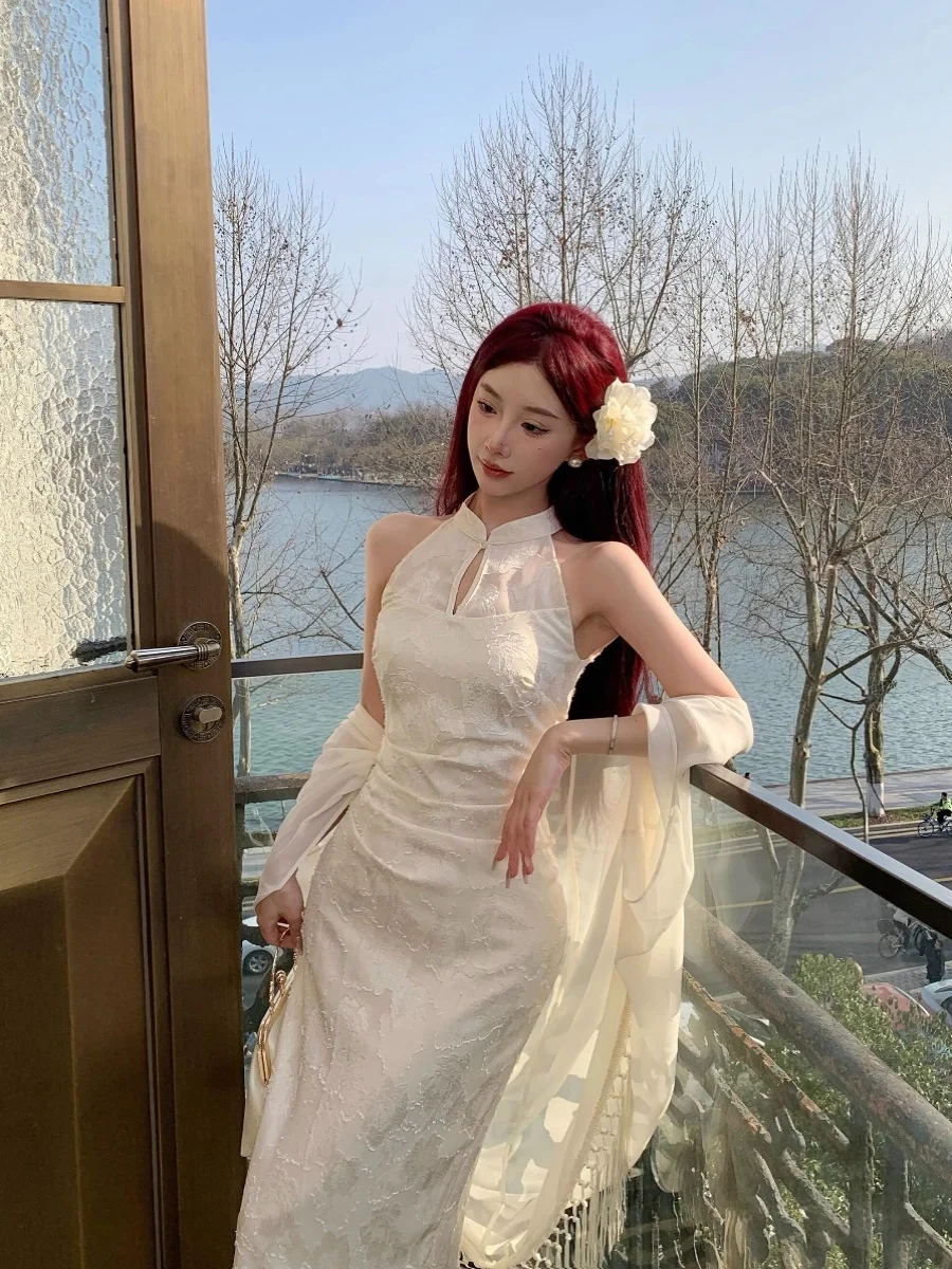 Retro Chinese Sle Qipao Dr Svel Women's Gown Fre Small Stature Elegance Long Dr Summer New Sle National Trend
Retro Chinese Sle Qipao Dr Svel Women's Gown Fre Small Stature Elegance Long Dr Summer New Sle National Trend