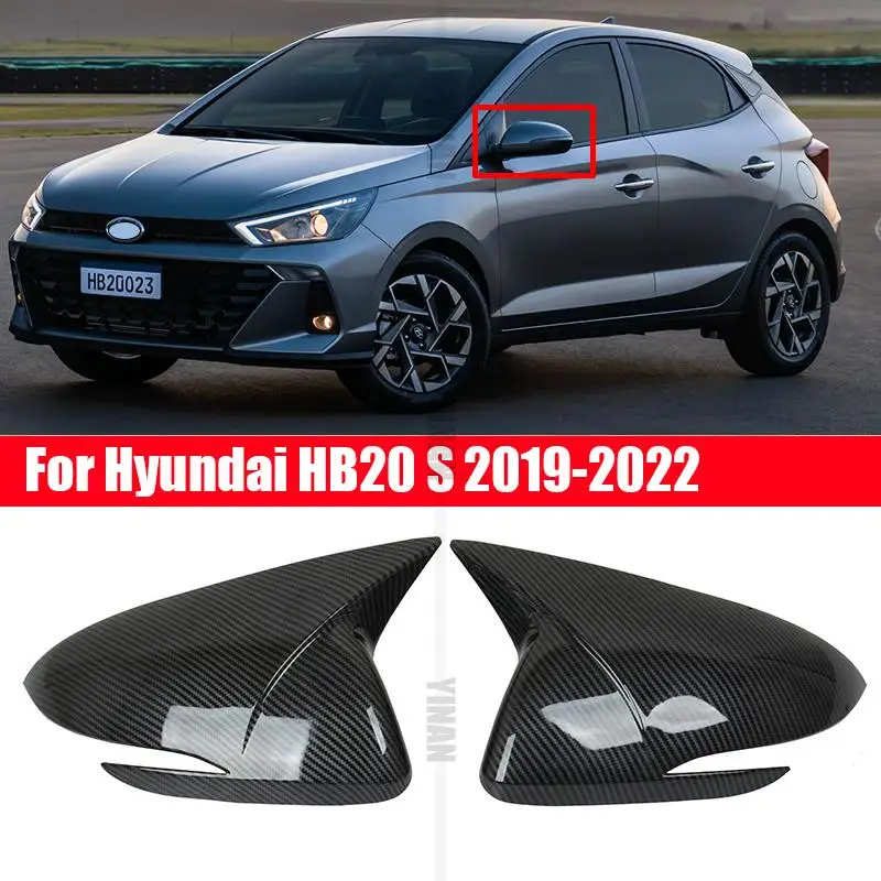 For Hyundai HB20 HB20S X 2019-2022 body side door mirror cover ABS covered with carbon fiber pattern to modify Devil's Corner
For Hyundai HB20 HB20S X 2019-2022 body side door mirror cover ABS covered with carbon fiber pattern to modify Devil's Corner