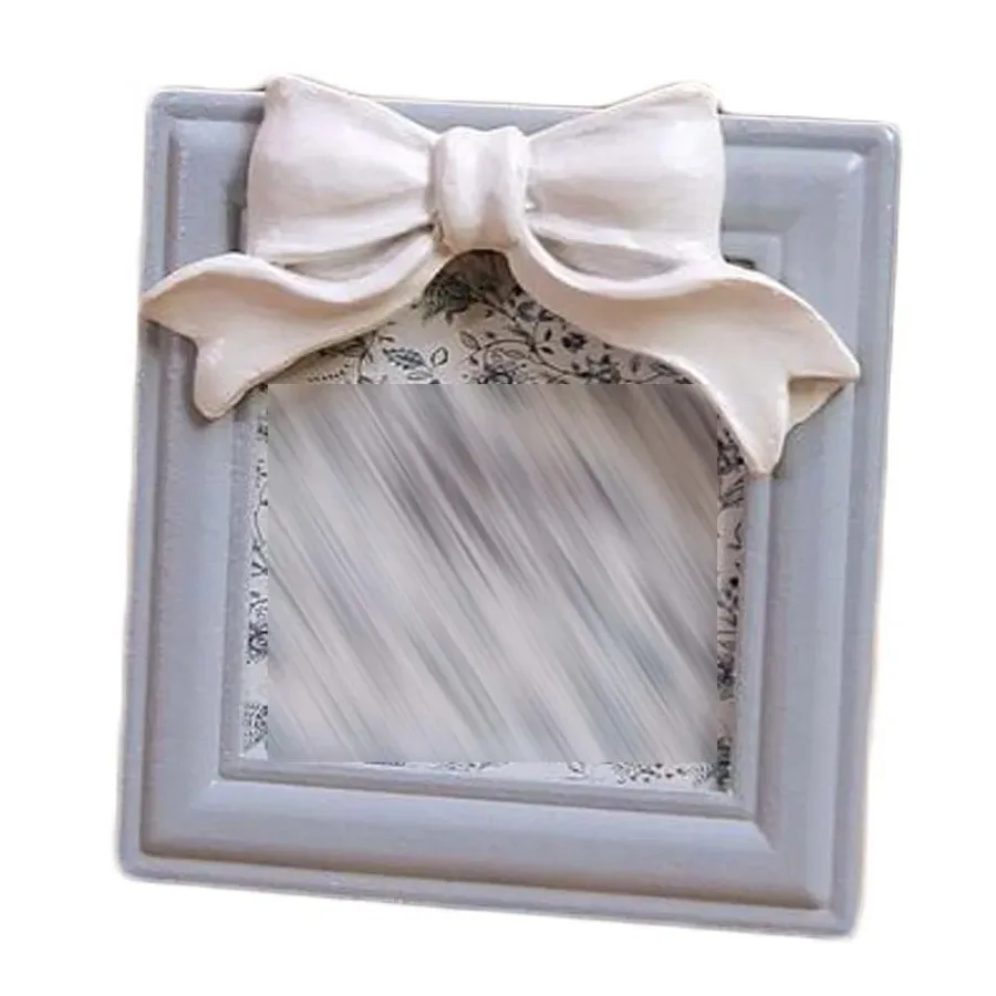 Grey Square 3x4 Resin Wooden Wedding Photo Frame White Bowknot Picture Frame Display
Grey Square 3x4 Resin Wooden Wedding Photo Frame White Bowknot Picture Frame Display