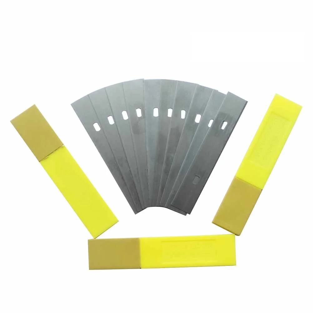 100pcs High Carbon Steel Cleaning Blade Reversible Remove Paint Stickers Wallpaper Bubble Gum Algae Suitable
100pcs High Carbon Steel Cleaning Blade Reversible Remove Paint Stickers Wallpaper Bubble Gum Algae Suitable