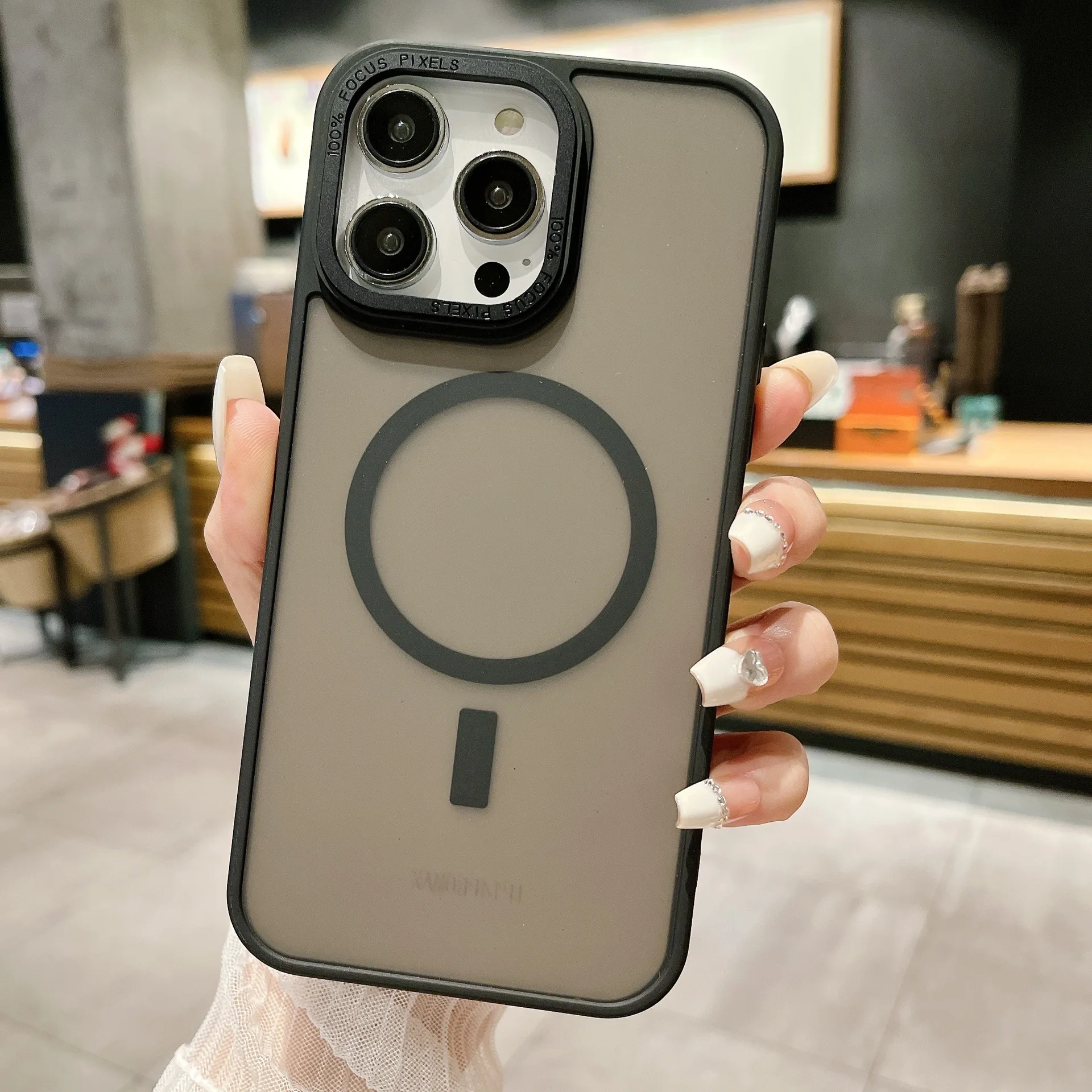 Матовая Магнитная жесткая задняя крышка для iPhone 15 Pro Max, 8 шт., Беспроводная зарядка, стильный, пыленепроницаемый, противоударный чехол для телефона, приятный на ощупь
Матовая Магнитная жесткая задняя крышка для iPhone 15 Pro Max, 8 шт., Беспроводная зарядка, стильный, пыленепроницаемый, противоударный чехол для телефона, приятный на ощупь