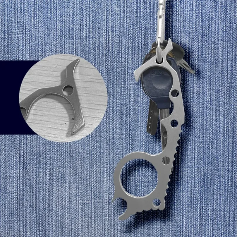 Stainless Steel Crowbars Seahorse Shaped Multitool Keychain Multifunctional Screwdriver Bottle Opener Slotted Pocket Repair Tool
Stainless Steel Crowbars Seahorse Shaped Multitool Keychain Multifunctional Screwdriver Bottle Opener Slotted Pocket Repair Tool