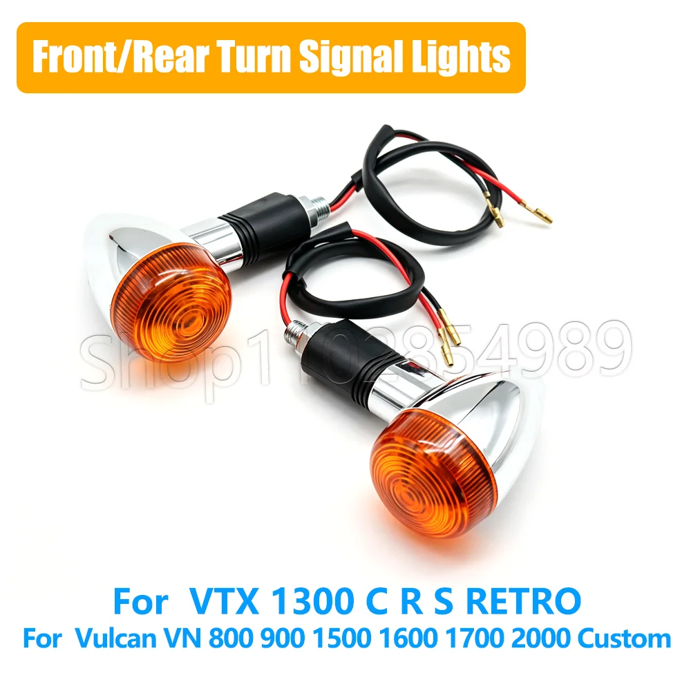 12V Turn Signal Light For Kawasaki Vulcan VN800 900 1500 1600 1700 2000 Custom Honda VTX1300 C R S RETRO Motorcycle Turn light
12V Turn Signal Light For Kawasaki Vulcan VN800 900 1500 1600 1700 2000 Custom Honda VTX1300 C R S RETRO Motorcycle Turn light