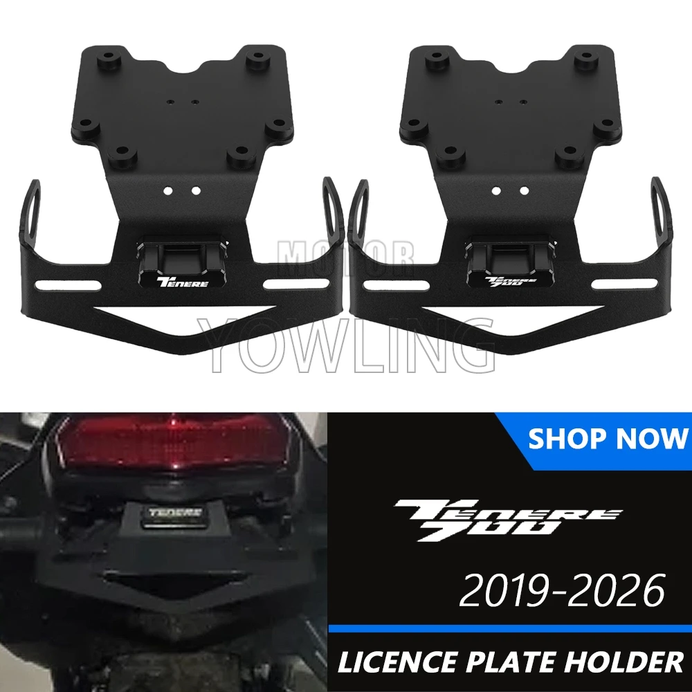 For Yamaha Tenere 700 Tenere700 Rally WORLD RAID T7 2019-2026 License Plate Holder Bracket Rear Tail Tidy Fender Eliminator Kit
For Yamaha Tenere 700 Tenere700 Rally WORLD RAID T7 2019-2026 License Plate Holder Bracket Rear Tail Tidy Fender Eliminator Kit