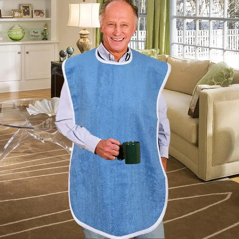 Terry Cloth Adult Bibs 5 Pcs Dining Clothing Protectors Washable Adult Bib for Women & Men Terry Bib Clothing Protectors
Terry Cloth Adult Bibs 5 Pcs Dining Clothing Protectors Washable Adult Bib for Women & Men Terry Bib Clothing Protectors