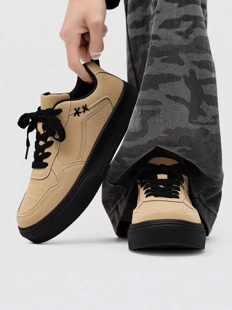 Men's Casual Sport Shoes Leather Surface Waterproof Non-Slip Summer Vintage Versatile Student Deoxynucleotide Trendy Sneakers
Men's Casual Sport Shoes Leather Surface Waterproof Non-Slip Summer Vintage Versatile Student Deoxynucleotide Trendy Sneakers