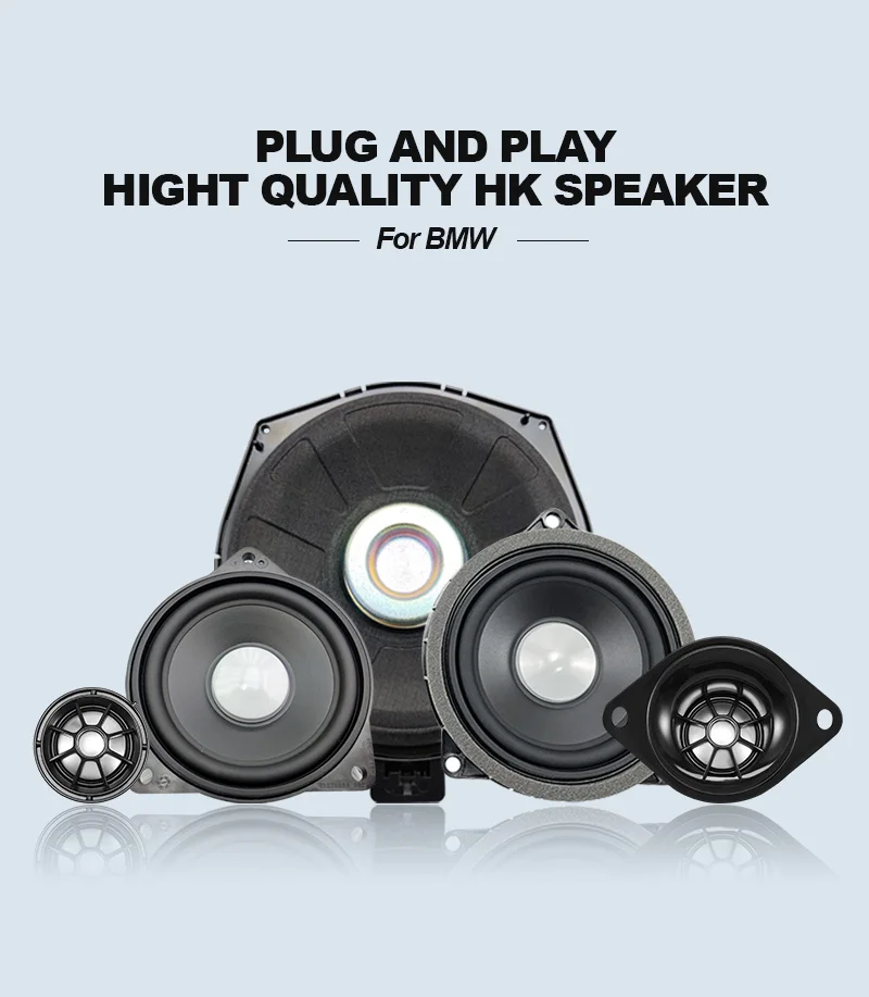 Suitable for high-quality treble, midrange, and bass car speakers and subwoofers for BMW F32, F34 3GT, F30, F31, G30, and X3 ser
Suitable for high-quality treble, midrange, and bass car speakers and subwoofers for BMW F32, F34 3GT, F30, F31, G30, and X3 ser