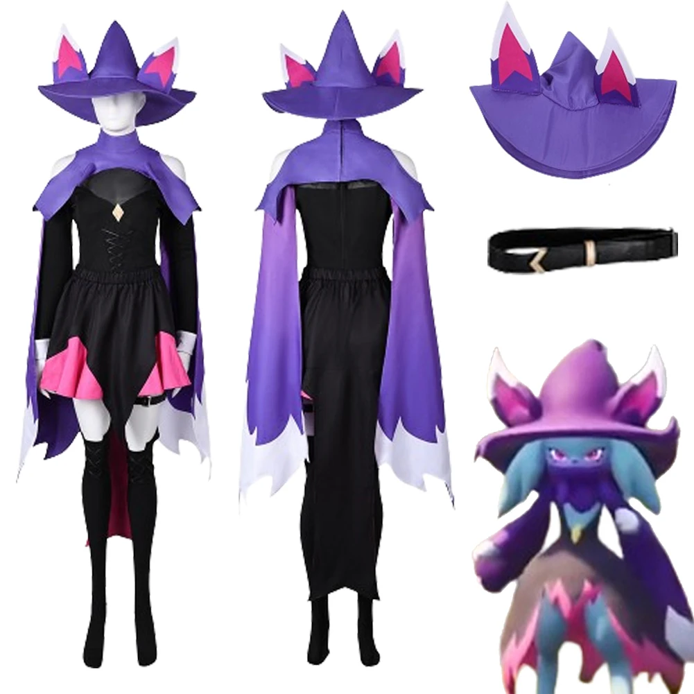 Katress Cosplay Game Pallworld Cosplay Fantasia Hat Costume Disguise For Female Women Adult DressHalloween Carnival Party Suit
Katress Cosplay Game Pallworld Cosplay Fantasia Hat Costume Disguise For Female Women Adult DressHalloween Carnival Party Suit