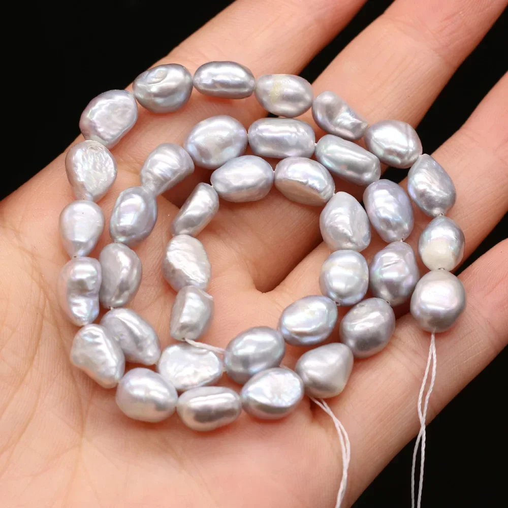 Natural Freshwater Pearl Grey Loose Stone Beads for DIY Necklace Bracelet Jewelry Making Accessories 36cm
Natural Freshwater Pearl Grey Loose Stone Beads for DIY Necklace Bracelet Jewelry Making Accessories 36cm