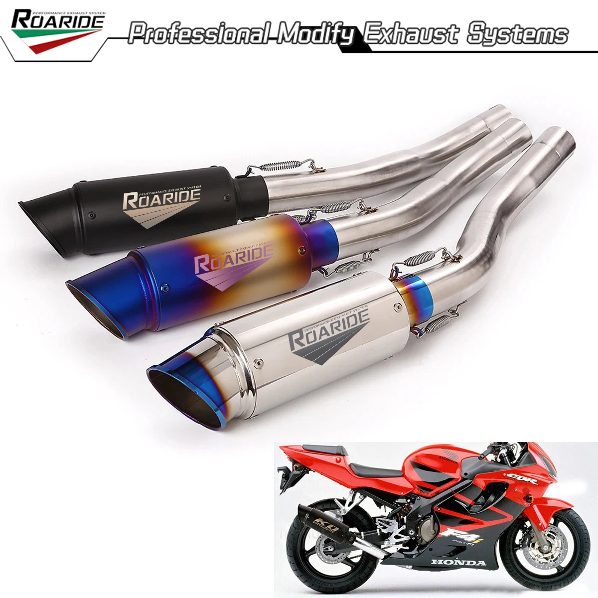 For Honda CBR600 F4i 2001-2007 Motorcycle Exhaust System Middle Link Pipe Slip On 51mm Muffler Tube Stainless Steel DB Killer
For Honda CBR600 F4i 2001-2007 Motorcycle Exhaust System Middle Link Pipe Slip On 51mm Muffler Tube Stainless Steel DB Killer